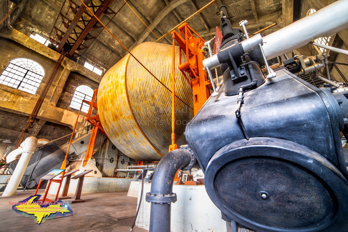 Michigan Photography ~ Quincy Mine Steam Hoist -0144 – Seward's Wood-n ...