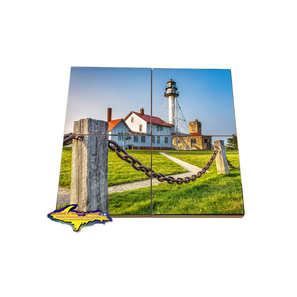Michigan Coasters Lighthouse Whitefish Point -1395 – Seward's Wood-n ...